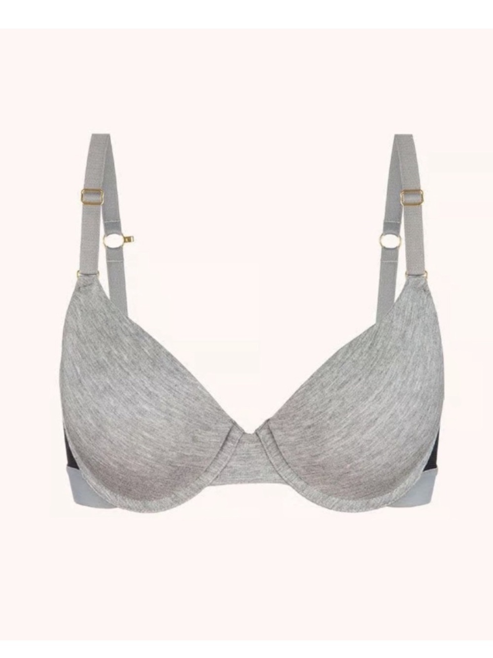 Lively Everyday Lightly Lined Grey T-Shirt Bra